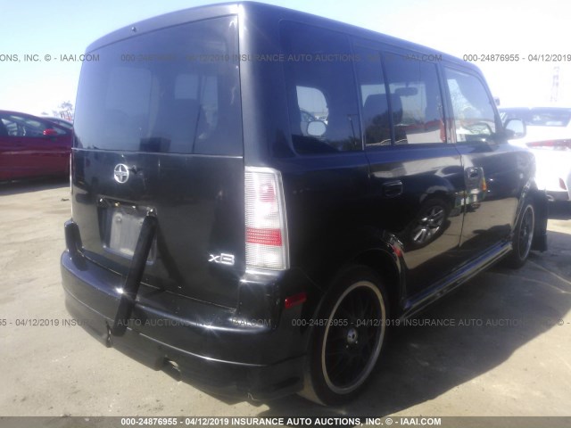 JTLKT324654004575 - 2005 TOYOTA SCION XB 黑色 照片 4