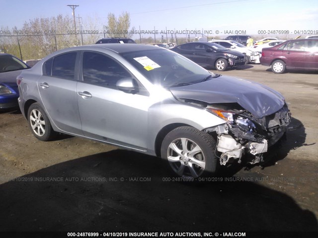 JM1BL1SG5A1206636 - 2010 MAZDA 3 I SILVER photo 1