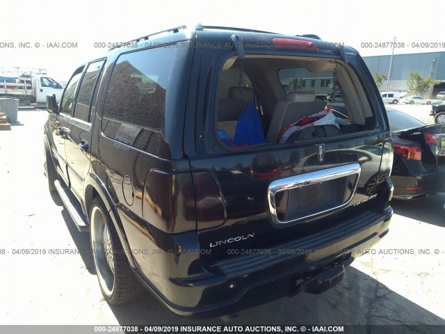 5LMFU27R83LJ05685 - 2003 LINCOLN NAVIGATOR 黑色 照片 3