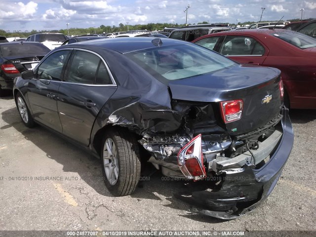 1G11C5SL3EF198845 - 2014 CHEVROLET MALIBU 1LT 蓝色 照片 3