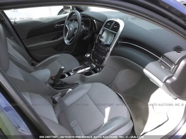 1G11C5SL3EF198845 - 2014 CHEVROLET MALIBU 1LT 蓝色 照片 5