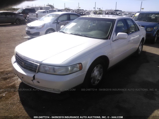 1G6KS54Y8YU303776 - 2000 CADILLAC SEVILLE SLS WHITE photo 2