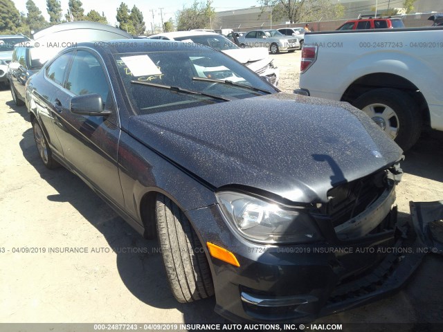 WDDGJ4HB1EG294716 - 2014 MERCEDES-BENZ C 250 GRAY photo 1