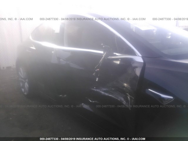 5YJ3E1EA3JF036077 - 2018 TESLA MODEL 3 BLACK photo 6