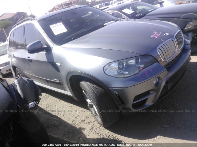 5UXZW0C51CL667495 - 2012 BMW X5 XDRIVE35D GRAY photo 1