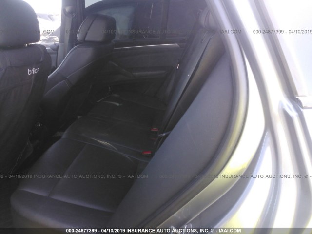 5UXZW0C51CL667495 - 2012 BMW X5 XDRIVE35D GRAY photo 8