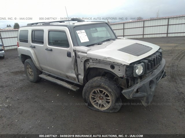 5GTDN136268103514 - 2006 HUMMER H3 GRAY photo 1