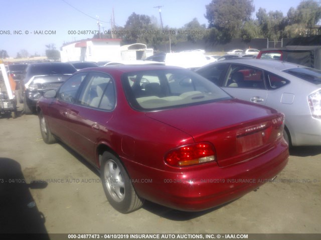 1G3WH52K2WF349732 - 1998 OLDSMOBILE INTRIGUE RED photo 3