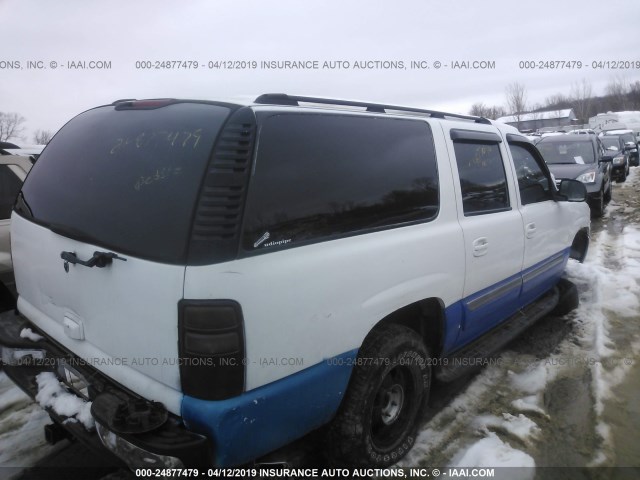 1GKFK16ZX3J232169 - 2003 GMC YUKON XL K1500 WHITE photo 4