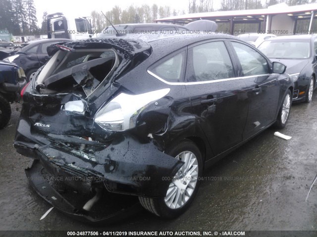 1FADP3N20JL247663 - 2018 FORD FOCUS TITANIUM BLACK photo 4