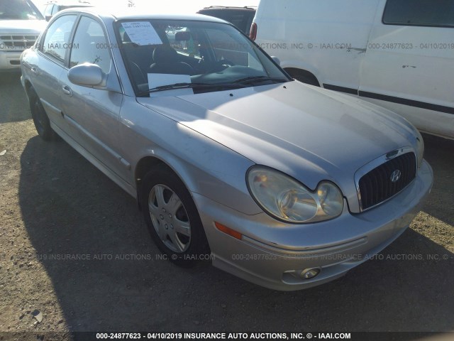 KMHWF25S74A956201 - 2004 HYUNDAI SONATA GL SILVER photo 6