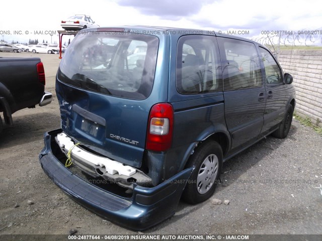 1GNDU23E93D308524 - 2003 CHEVROLET VENTURE ECONOMY BLUE photo 4