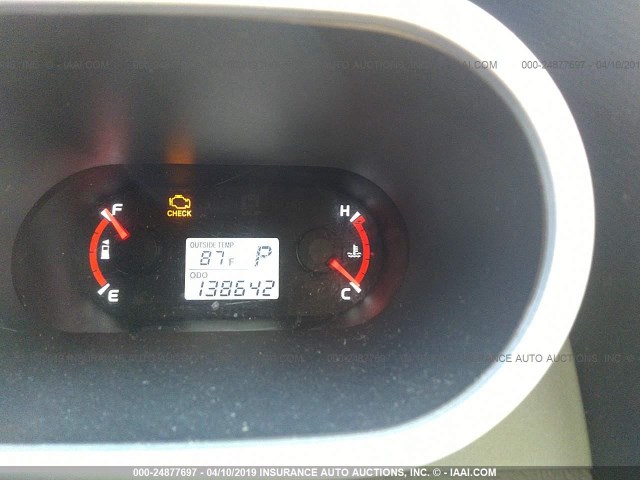 2T1KU40E89C052334 - 2009 TOYOTA COROLLA MATRIX  BLACK photo 7