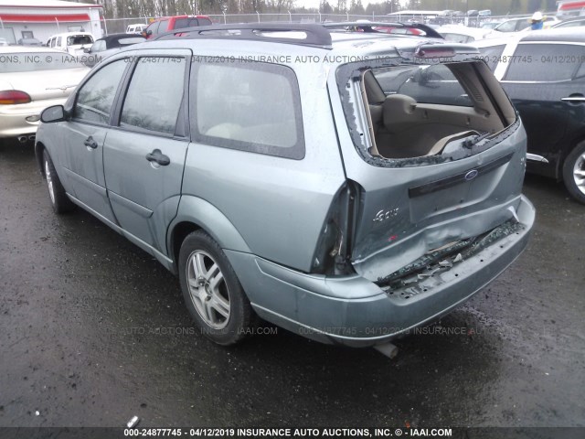 1FAHP36333W326853 - 2003 FORD FOCUS SE/SE SPORT/ZTW TURQUOISE photo 3