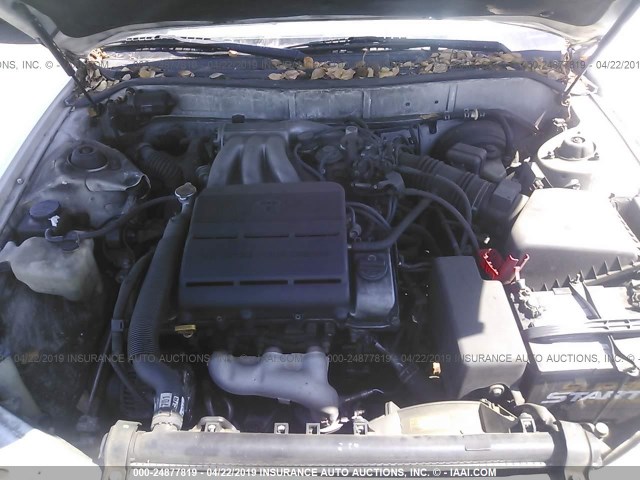 JT2GK12E3S0120135 - 1995 TOYOTA CAMRY LE WHITE photo 10