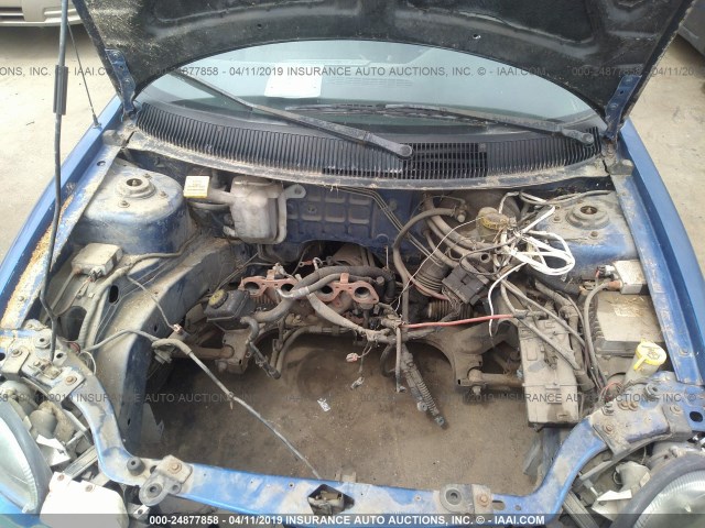 1B3ES67C6SD597042 - 1995 DODGE NEON SPORT BLUE photo 10