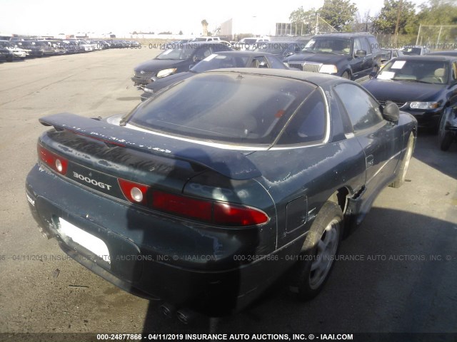 JA3AM54J3RY025092 - 1994 MITSUBISHI 3000 GT GREEN photo 4