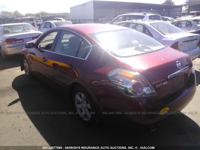 1N4AL21EX9N410814 - 2009 NISSAN ALTIMA 2.5/2.5S RED photo 3