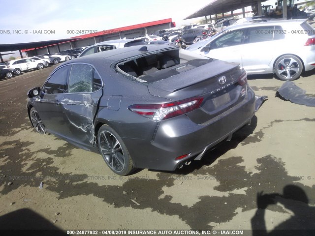 4T1BZ1HK6JU011004 - 2018 TOYOTA CAMRY XSE/XLE Boz foto 3