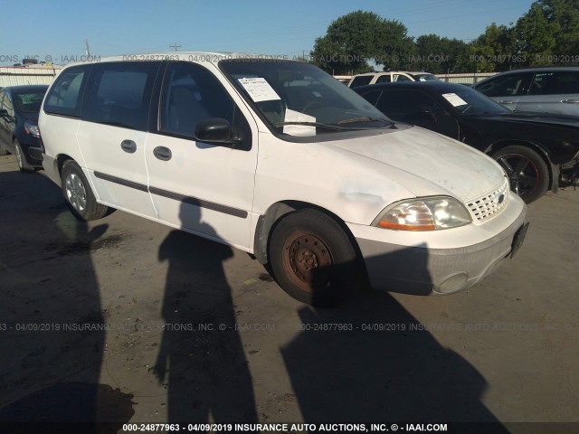 2FMZA50471BB65947 - 2001 FORD WINDSTAR LX WHITE photo 1