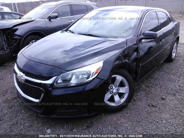 1G11B5SL6FF336396 - 2015 CHEVROLET MALIBU LS BLACK photo 6