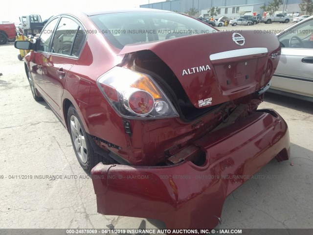 1N4AL21E68N495195 - 2008 NISSAN ALTIMA 2.5/2.5S RED photo 3