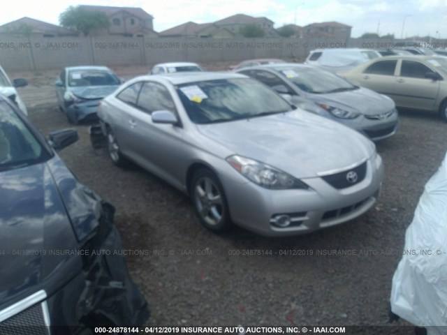 4T1CA30P28U155156 - 2008 TOYOTA CAMRY SOLARA SE/SLE/SPORT SILVER photo 1