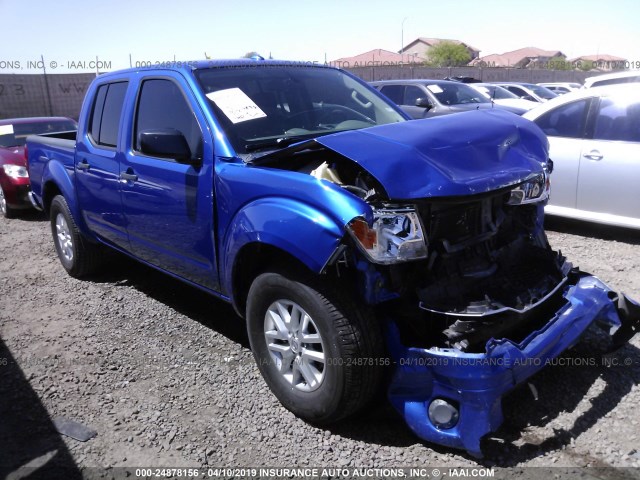 1N6AD0ER1EN766388 - 2014 NISSAN FRONTIER S/SV/SL/PRO-4X BLUE photo 1