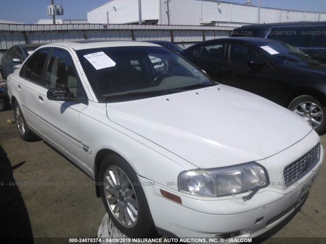 YV1TS592261436886 - 2006 VOLVO S80 2.5T WHITE photo 1