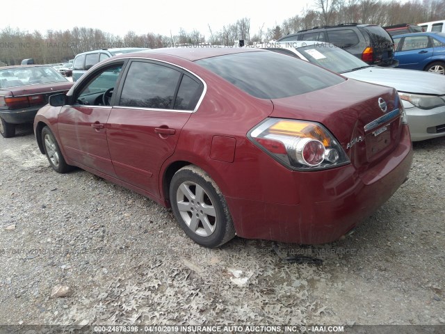 1N4AL21E87C145853 - 2007 NISSAN ALTIMA 2.5/2.5S MAROON photo 3