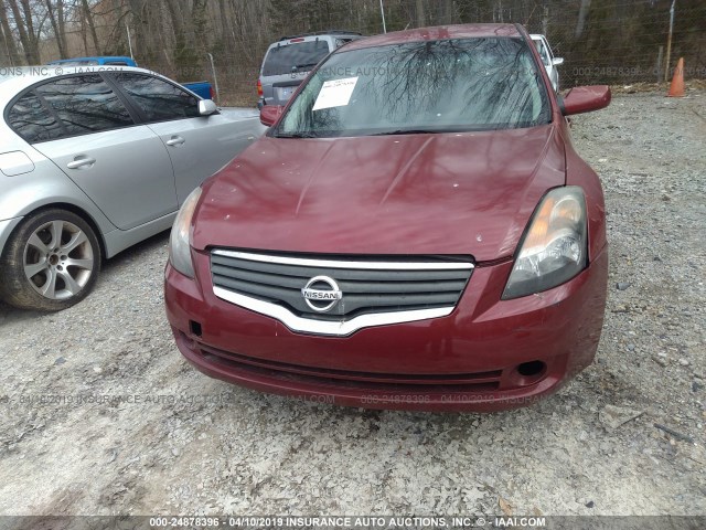 1N4AL21E87C145853 - 2007 NISSAN ALTIMA 2.5/2.5S MAROON photo 6