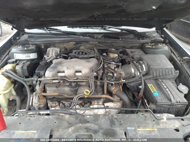 1G1NE52J93M707145 - 2003 CHEVROLET MALIBU LS GRAY photo 10
