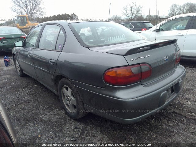 1G1NE52J93M707145 - 2003 CHEVROLET MALIBU LS GRAY photo 3