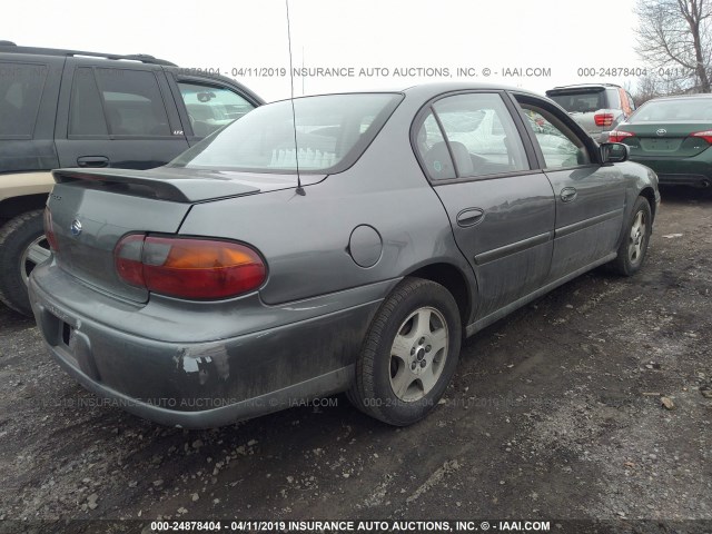 1G1NE52J93M707145 - 2003 CHEVROLET MALIBU LS GRAY photo 4