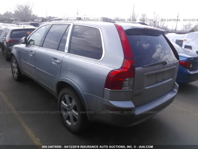 YV4CZ852191520109 - 2009 VOLVO XC90 V8 SILVER photo 3