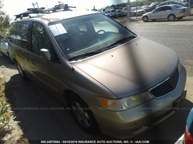 2HKRL1861YH583173 - 2000 HONDA ODYSSEY EX GOLD photo 1