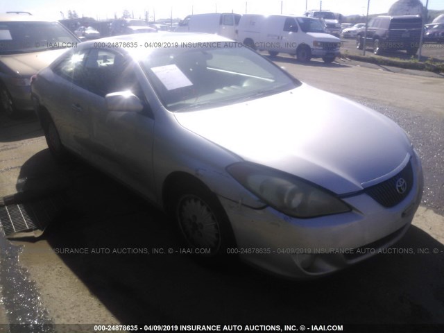 4T1CA30P24U002335 - 2004 TOYOTA CAMRY SOLARA SE/SLE SILVER photo 6