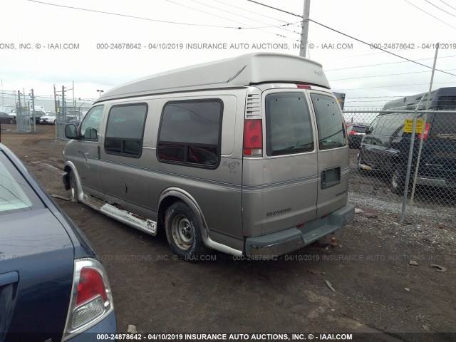 1GBFG15W0Y1259848 - 2000 CHEVROLET EXPRESS G1500  GRAY photo 3