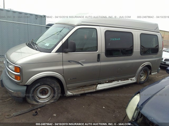 1GBFG15W0Y1259848 - 2000 CHEVROLET EXPRESS G1500  GRAY photo 6