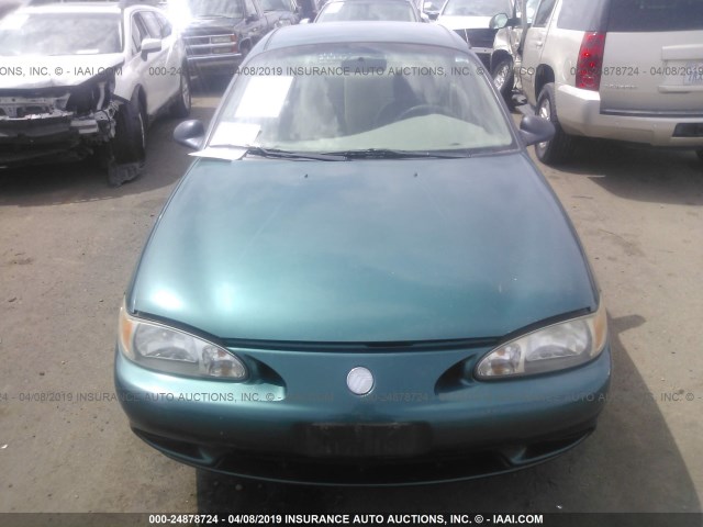 1MELM13PXVW658427 - 1997 MERCURY TRACER LS/TRIO GREEN photo 6