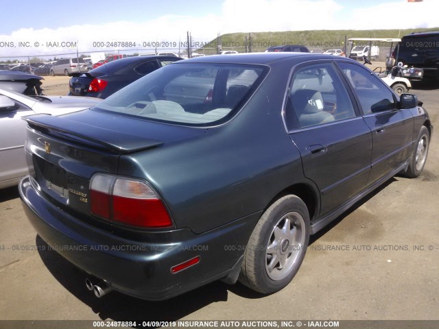 1HGCD5654TA118781 - 1996 HONDA ACCORD EX/EX-R GREEN photo 4