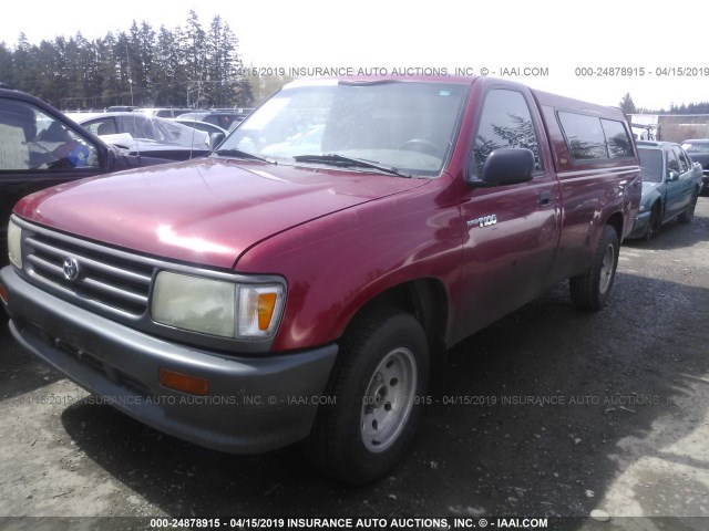 JT4UD10D7S0009540 - 1995 TOYOTA T100 RED photo 2