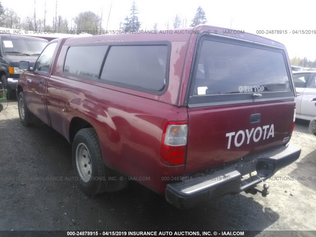 JT4UD10D7S0009540 - 1995 TOYOTA T100 RED photo 3