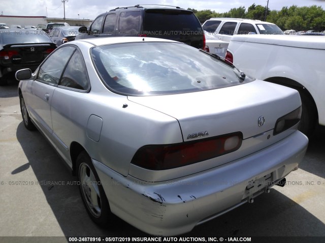 JH4DC4450YS015389 - 2000 ACURA INTEGRA LS SILVER photo 3