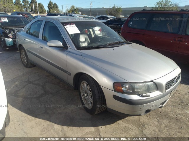 YV1RS64A342326144 - 2004 VOLVO S60 SILVER photo 1