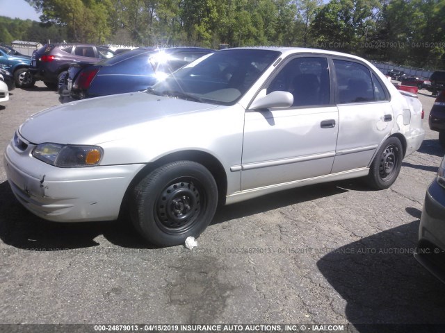 2T1BR12E6YC325041 - 2000 TOYOTA COROLLA VE/CE/LE GRAY photo 2