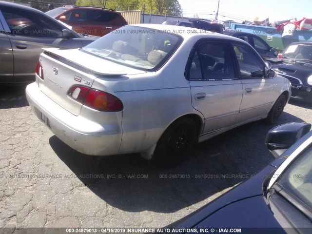 2T1BR12E6YC325041 - 2000 TOYOTA COROLLA VE/CE/LE GRAY photo 4