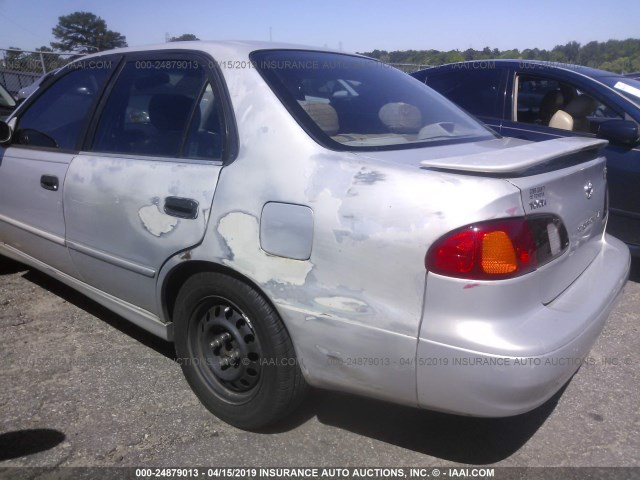 2T1BR12E6YC325041 - 2000 TOYOTA COROLLA VE/CE/LE GRAY photo 6