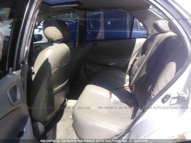 2T1BR12E6YC325041 - 2000 TOYOTA COROLLA VE/CE/LE GRAY photo 8