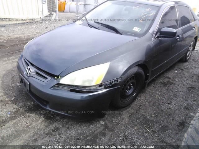 1HGCM566X3A105364 - 2003 HONDA ACCORD EX GRAY photo 6